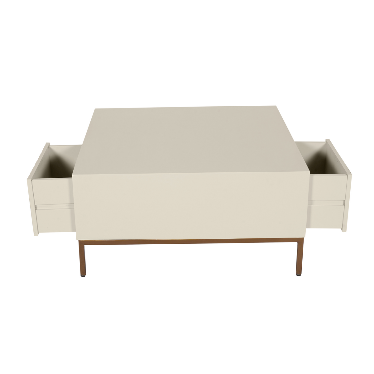 Salontafel Madison Zand | 80 cm | Vierkant