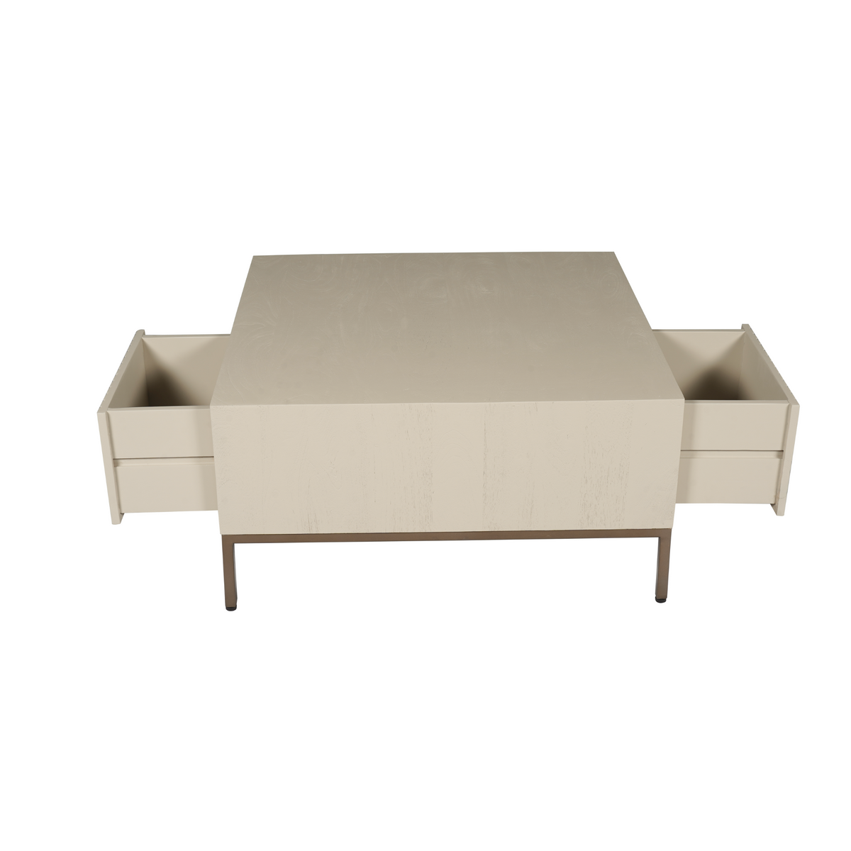Salontafel Madison Zand | 80 cm | Vierkant
