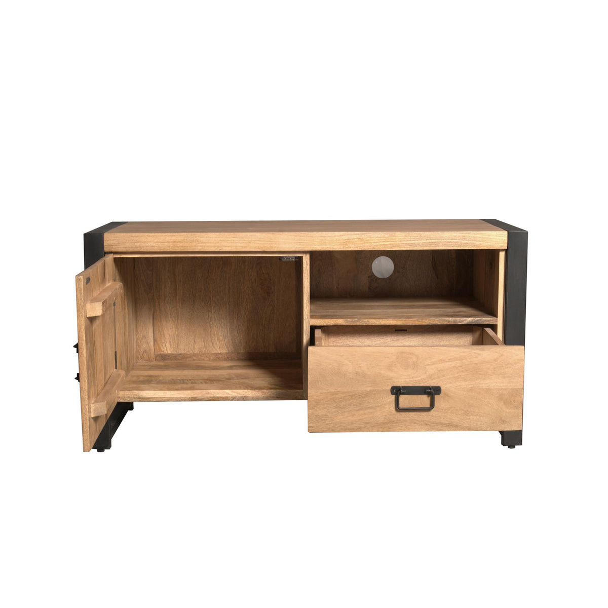Tv-meubel Britt | 110 cm | met deur en open vak