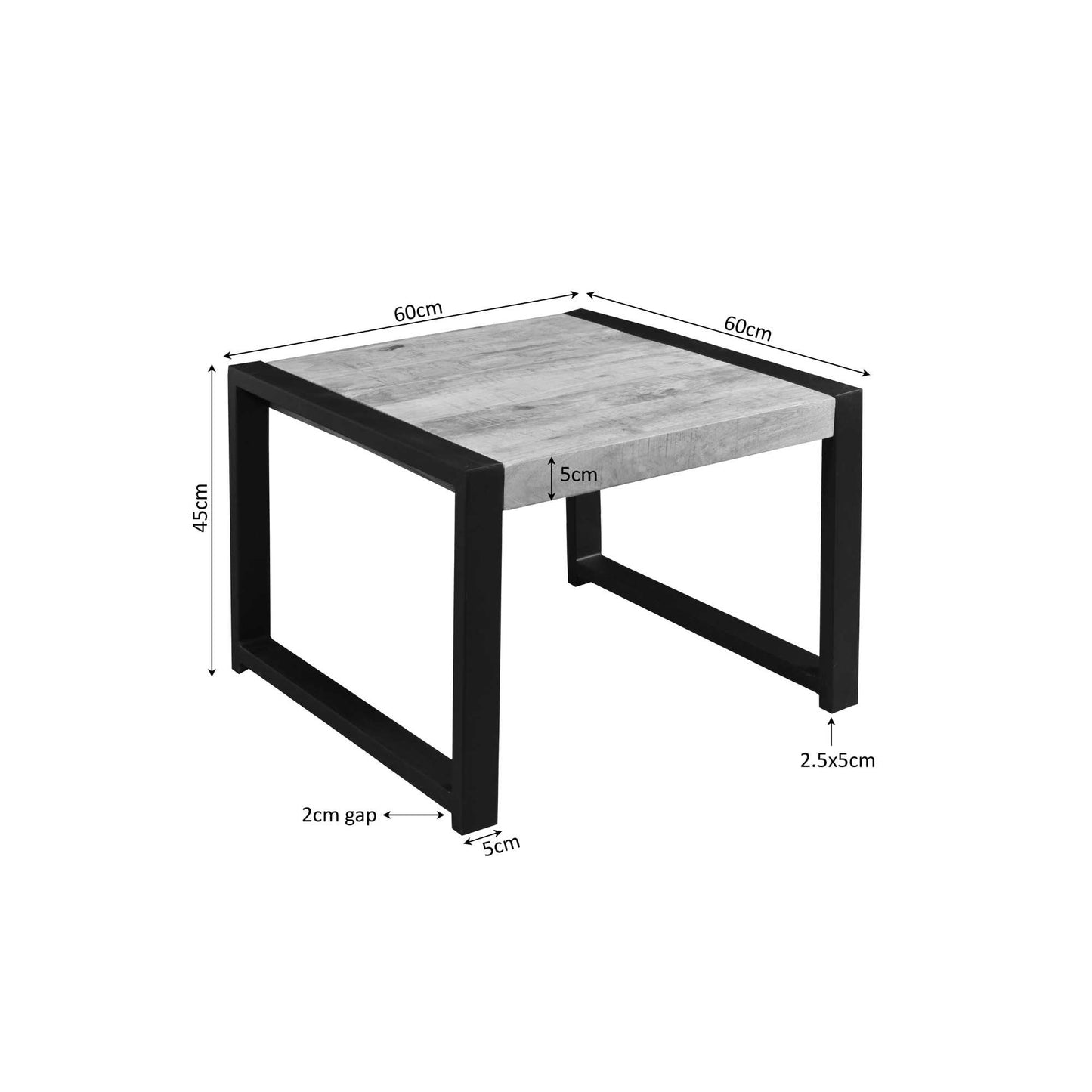 Side table Boaz 60 cm