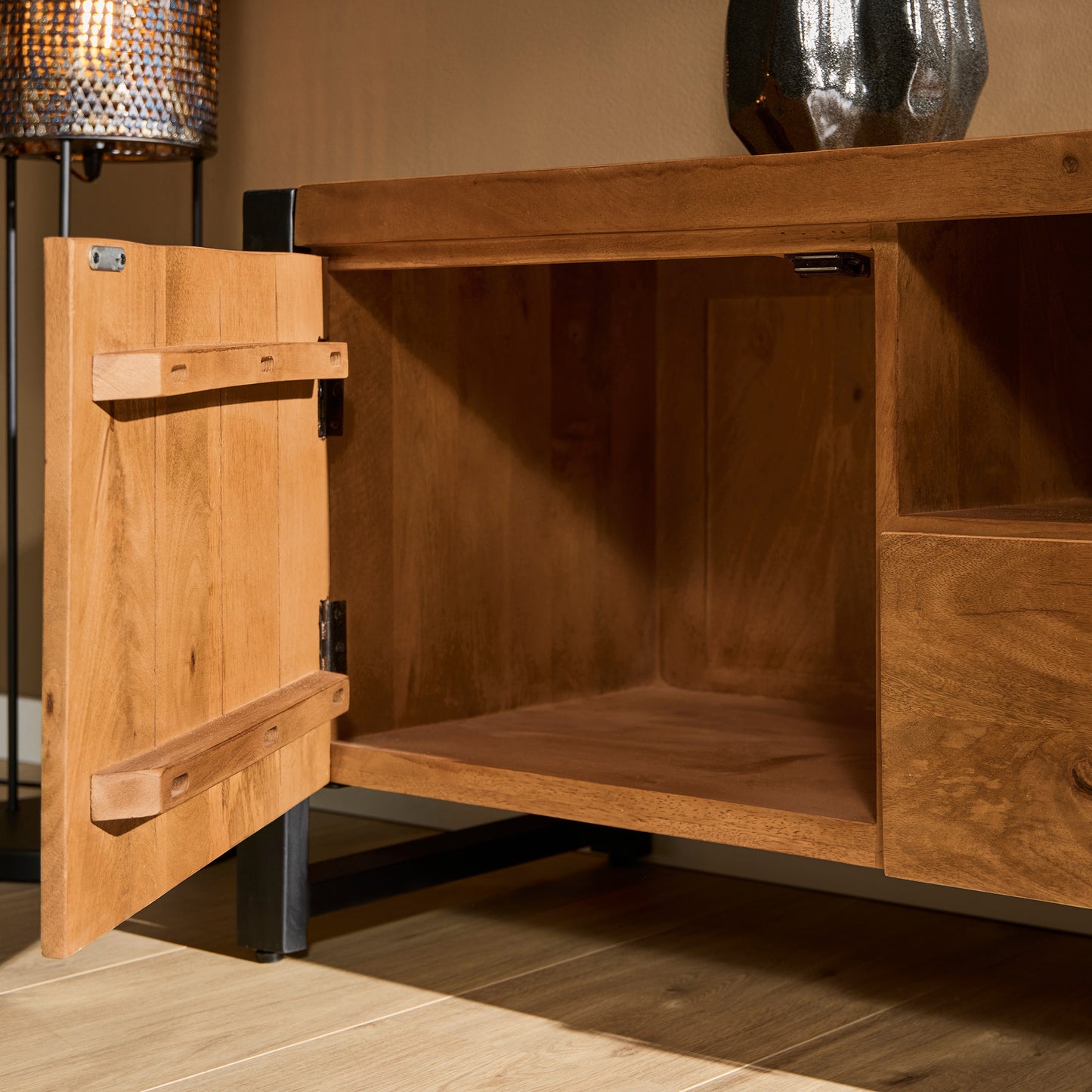 Tv-meubel Boaz 110 cm | Een deur en open vak