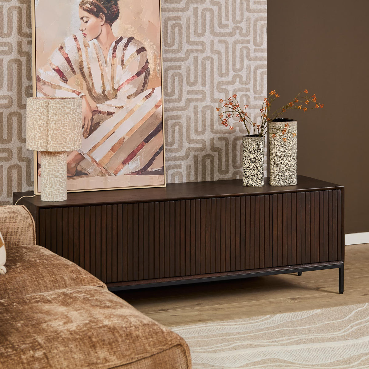 Tv-meubel Madison Brown | 165 cm