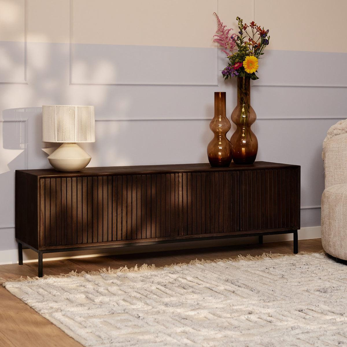 Tv-meubel Madison Brown | 165 cm