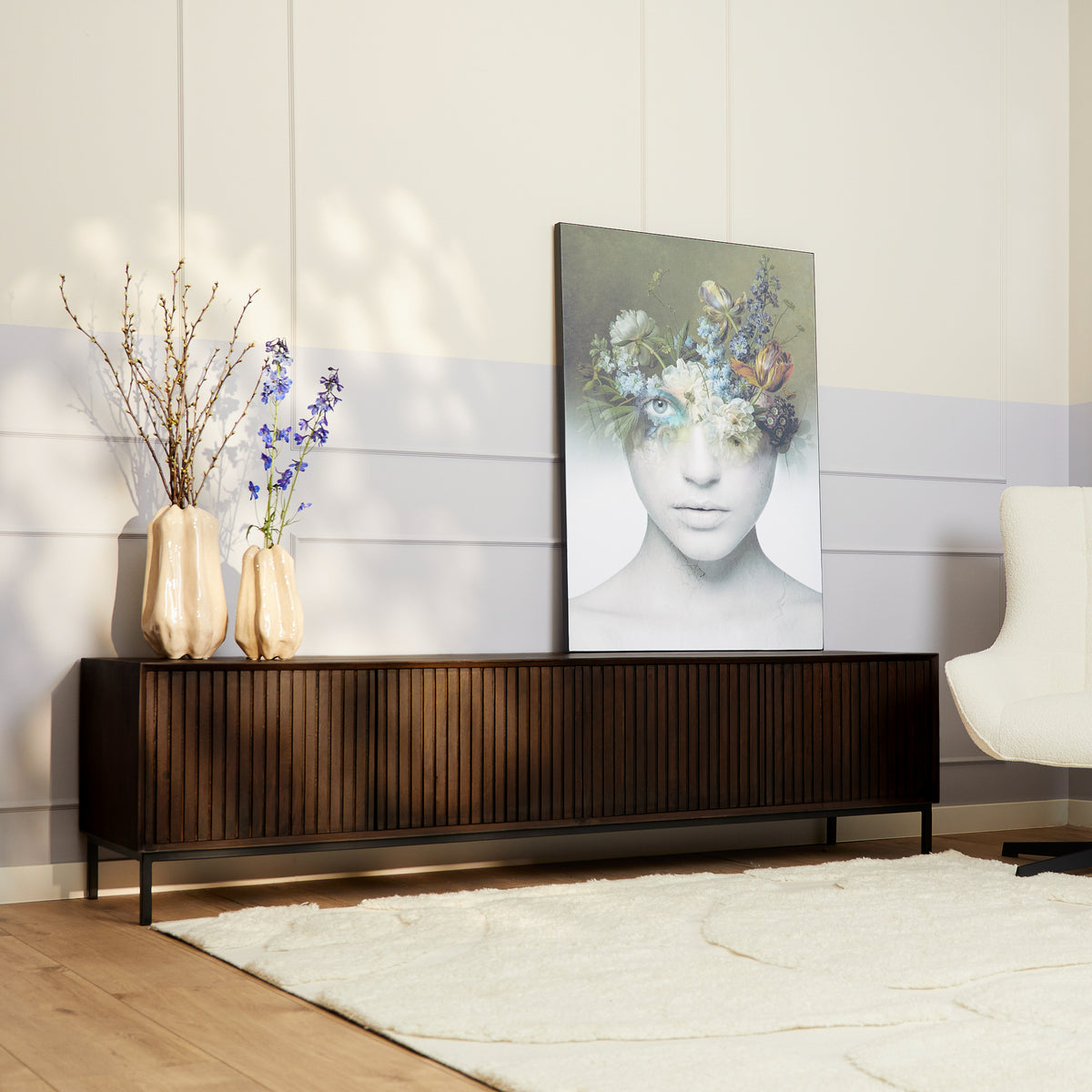 Tv-meubel Madison Brown | 210 cm