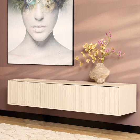 Zwevend tv-meubel Madison Sand | 160 cm