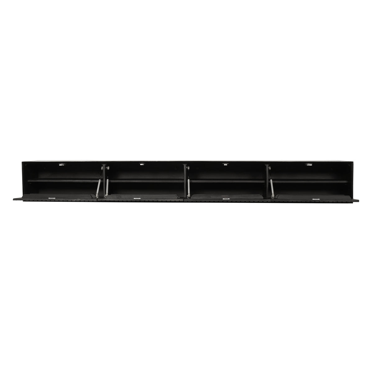 Zwevend tv-meubel Madison Zwart | 240 cm
