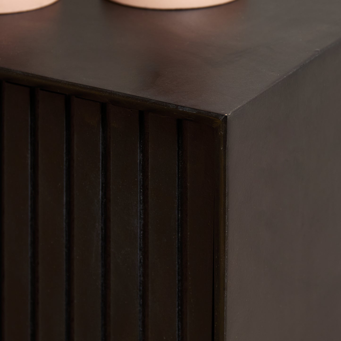 Zwevend tv-meubel Madison Zwart | 280 cm