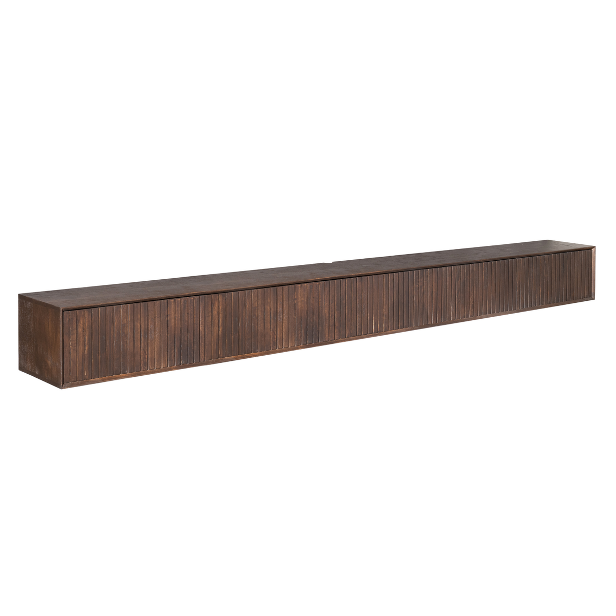 Zwevend tv-meubel Madison Bruin | 280 cm