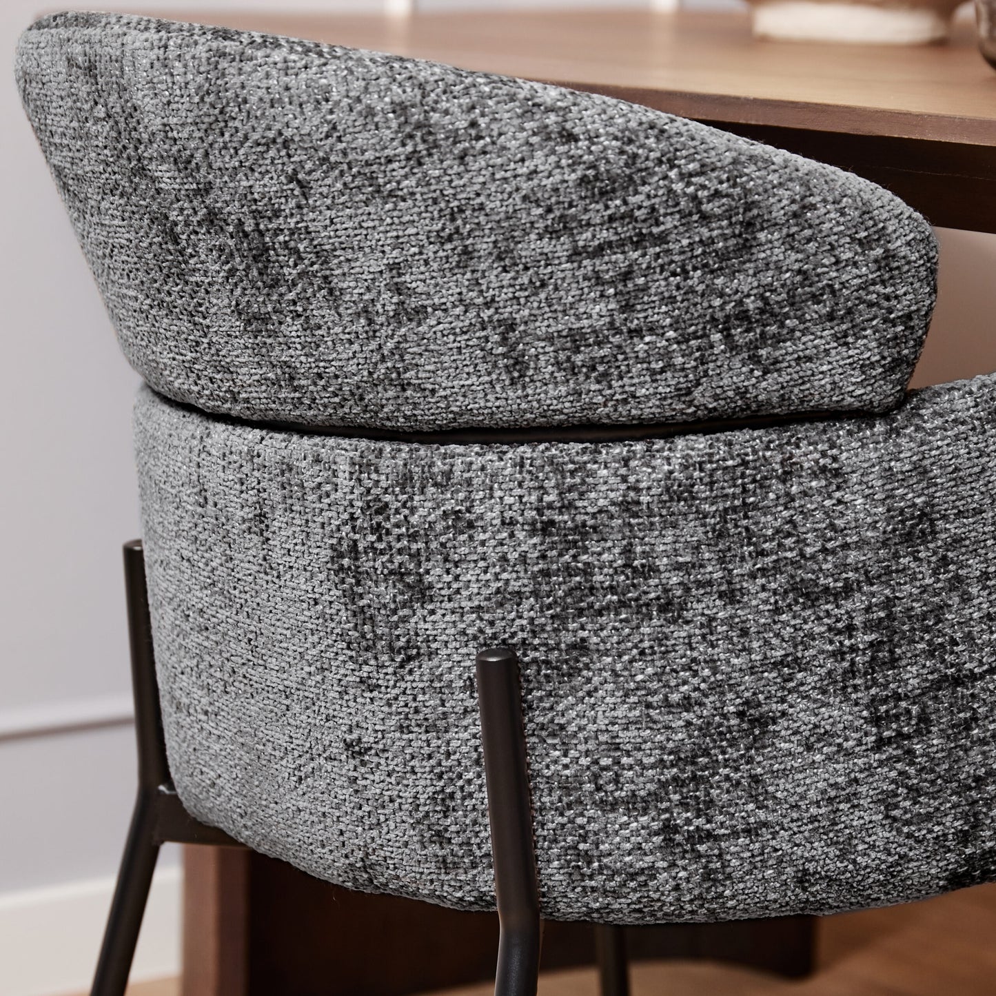 Eetkamerstoel Otis | Grijs (set van 2)