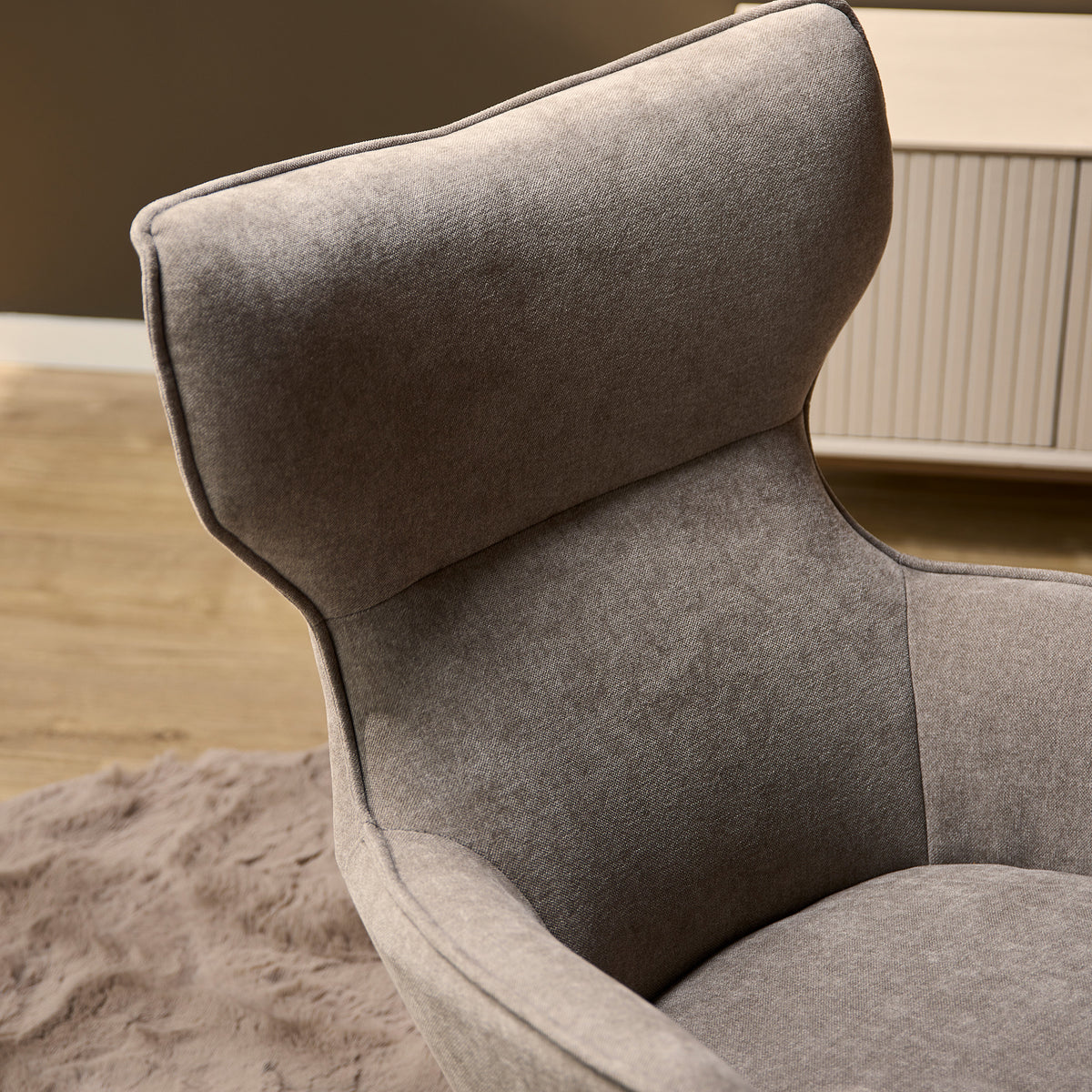 Leunstoel Julia | Taupe