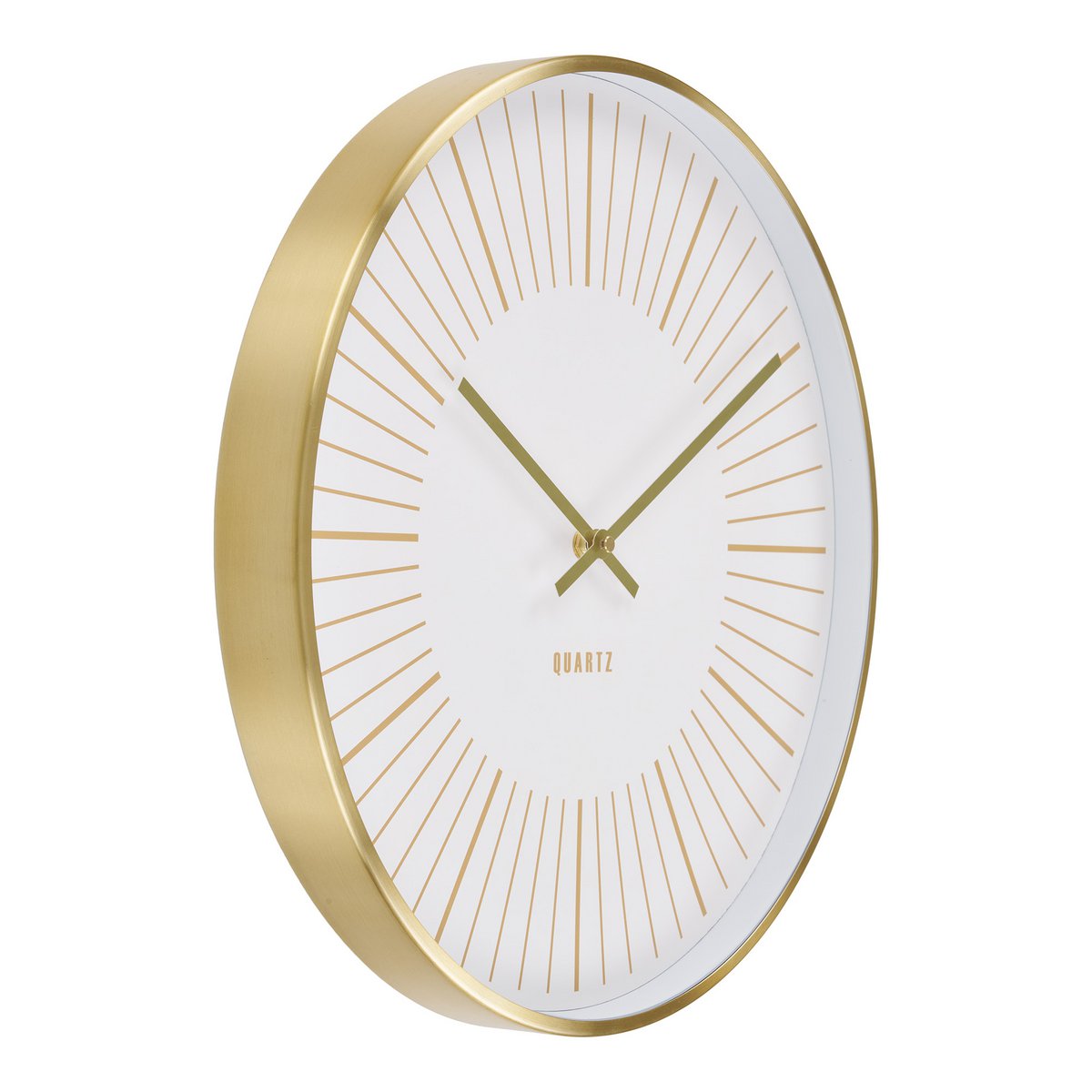Takamaka Wall Clock - Goud, aluminium/glas, Ø40 cm
