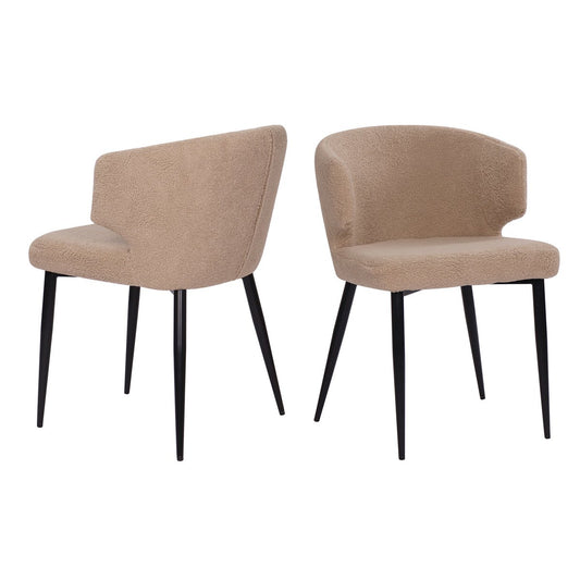 Fauteuil set van 2 met teddybont hoes