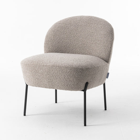 Baudin Fauteuil Stof Teddy Natural