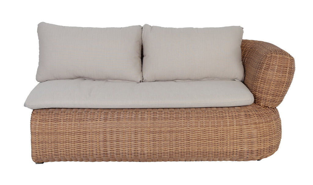 Belva Lounge Hoek Set - 2 stuks - Alu Lichtgeel