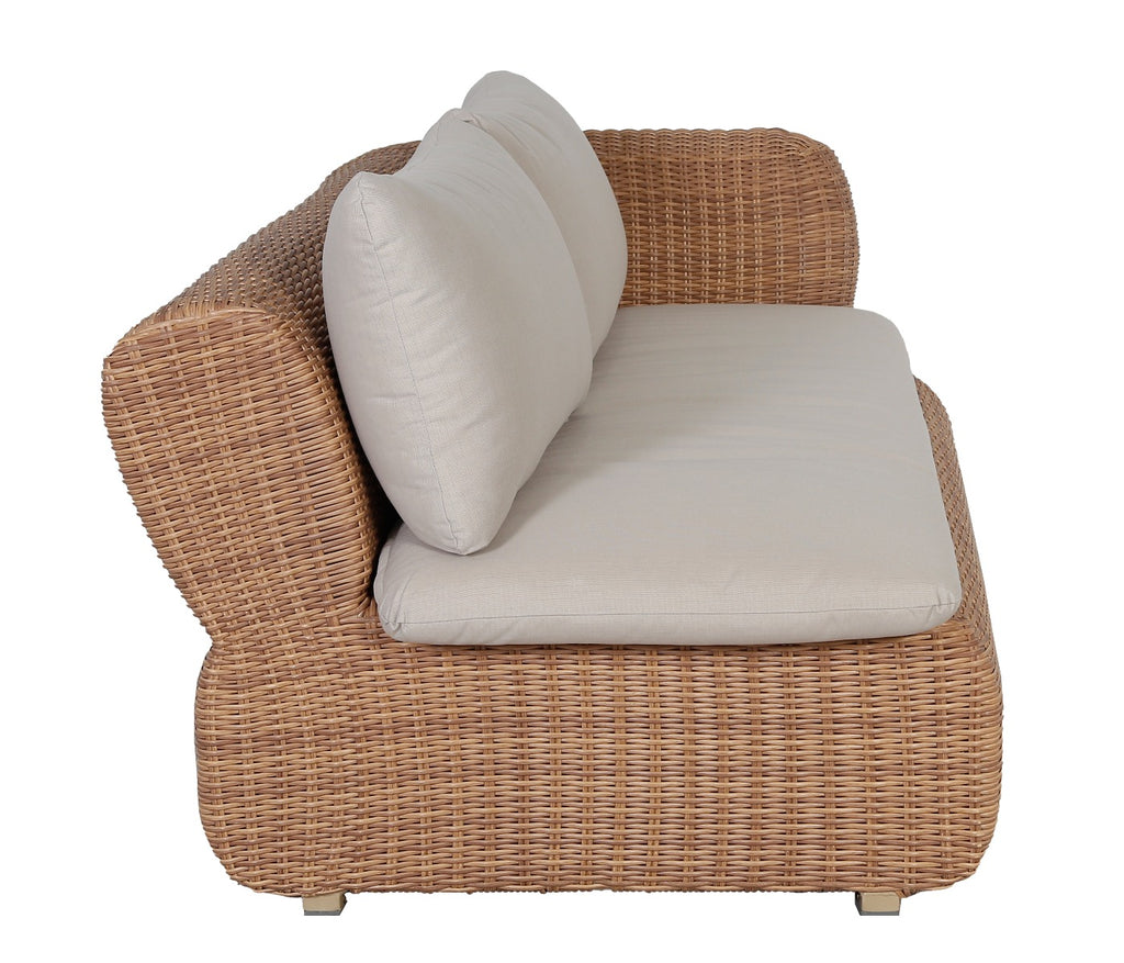 Belva Lounge Hoek Set - 2 stuks - Alu Lichtgeel