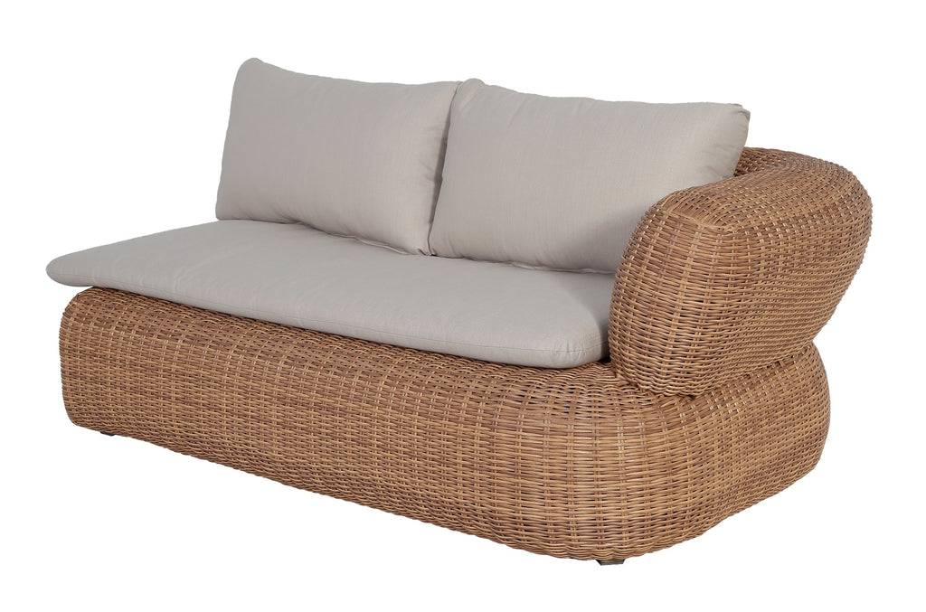 Belva Lounge Hoek Set - 2 stuks - Alu Lichtgeel