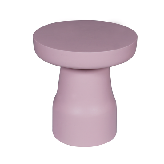 Bijzettafel Drum | Roze