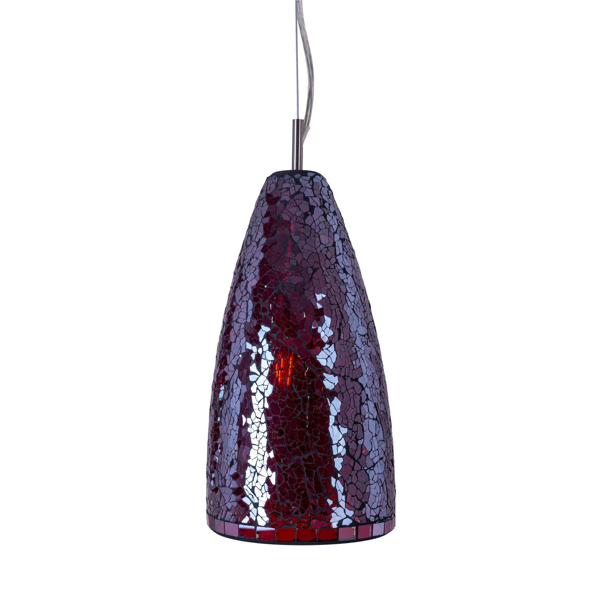 Glazen hanglamp 2 FLG. "Individu"