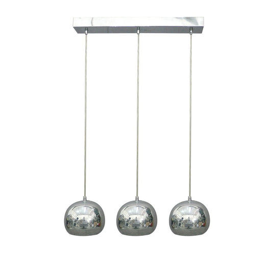 Hanglamp 3 vlams chroom