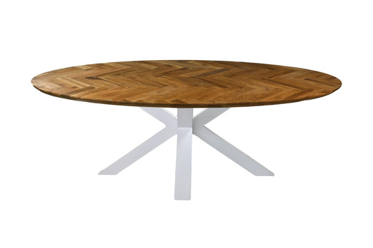 Ovale Eettafel Fishbone