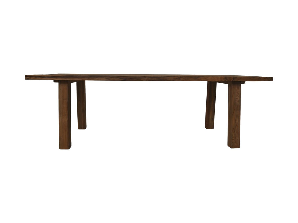 Rechthoekige eettafel tuin