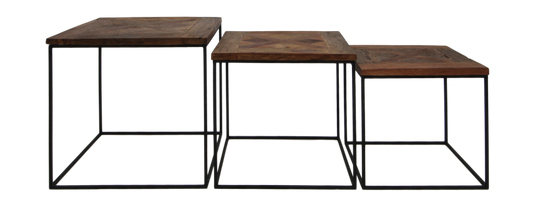 Vierkante Bijzettafel Austin