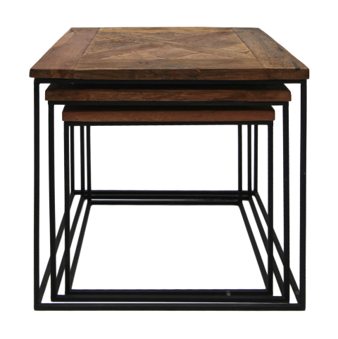 Vierkante Bijzettafel Austin